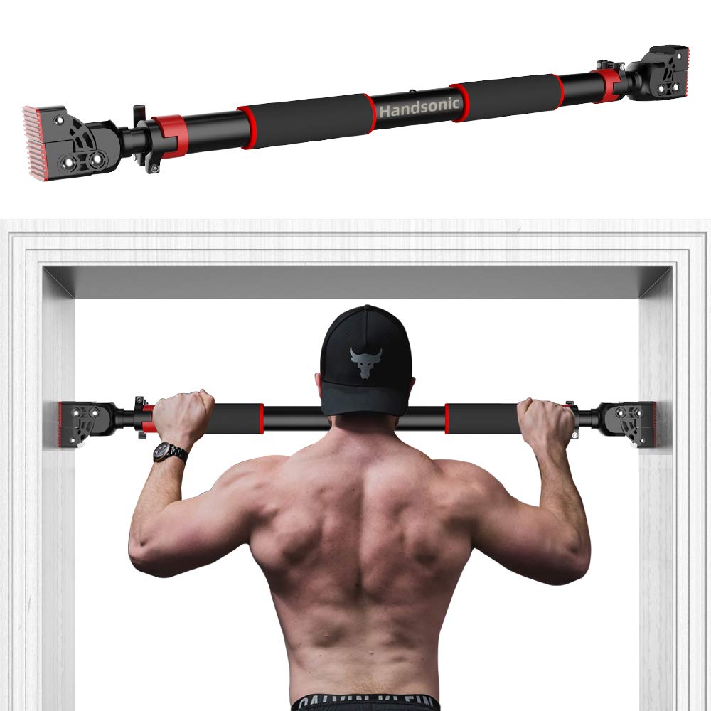 HANDSONIC Doorway Pull Up Bar – No Screws, 440 LBS Capacity