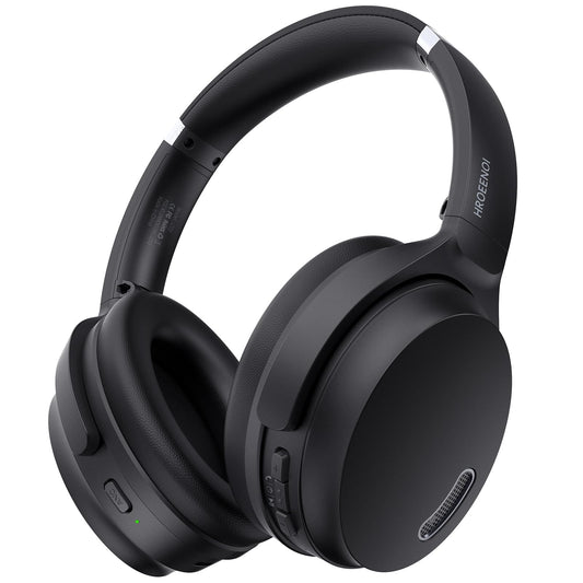 HROEENOI JZ02 Wireless Noise Cancelling Headphones – 60H Playtime, Bluetooth 5.3