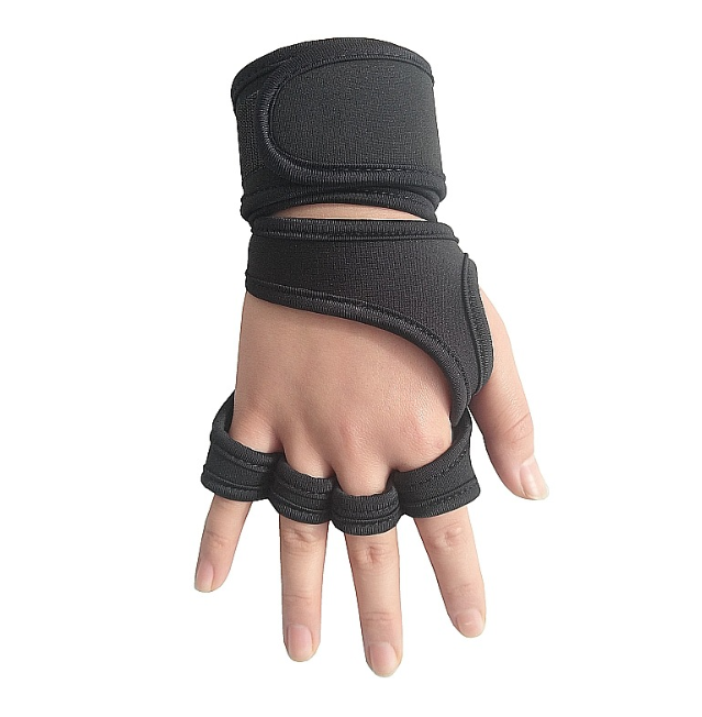 Weightlifting Half-Finger Gloves – Palm Protection & Grip Support | Men & Women