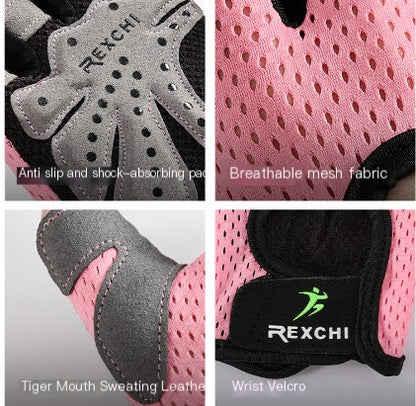 GripMaster Half-Finger Workout Gloves - Mphav.u