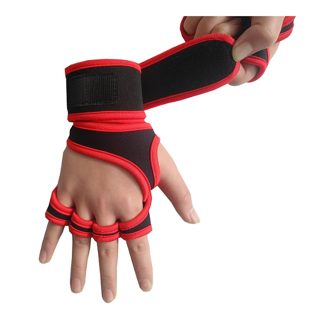 Weightlifting Half-Finger Gloves – Palm Protection & Grip Support | Men & Women