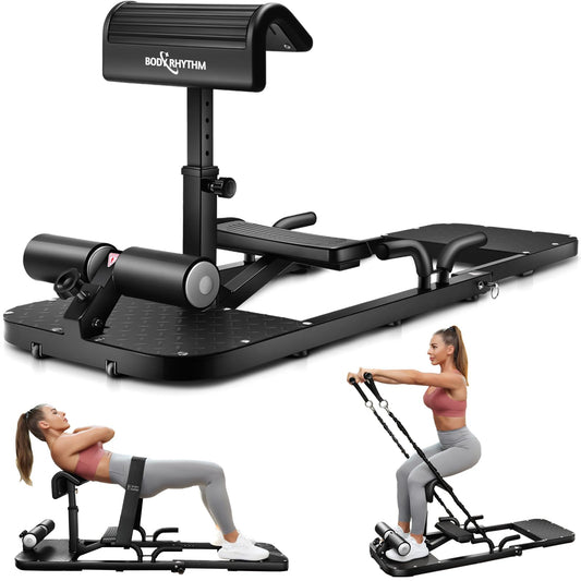 Multifunctional Hip Thrust & Sissy Squat Machine – Home Glute Trainer