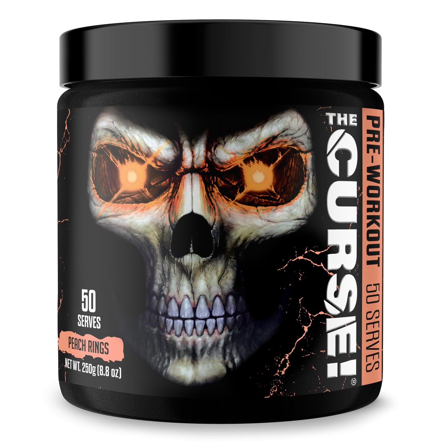 JNX Sports The Curse! Pre-Workout Powder – 50 Servings | Peach Rings