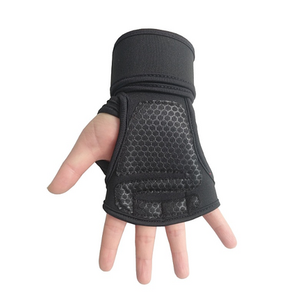 Weightlifting Half-Finger Gloves – Palm Protection & Grip Support | Men & Women