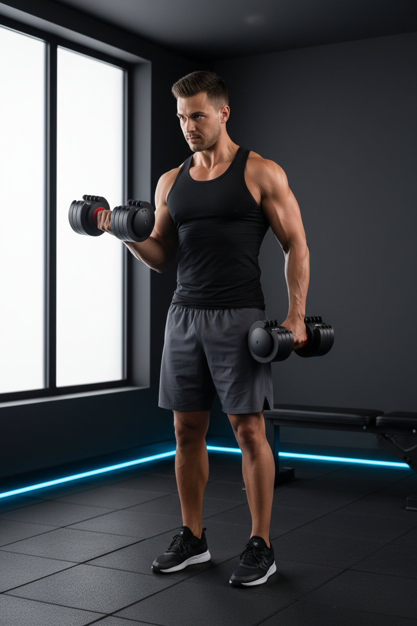 VEICK Dumbbell Lifestyle Shot
